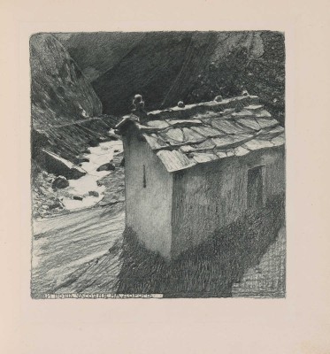 Лермонтов М.Ю. Демон / Ил. А. Эберлинга. СПб.-М.: Т-во Р. Голике и А. Вильборг, 1910.